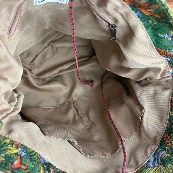 SAKROOTS BALI WANA RAINFOREST JUNGLE PRINT PURSE - Picture 6 of 9